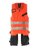 Hi-vis Rot/Schwarzblau