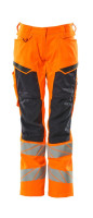 Hi-vis Orange/Schwarzblau