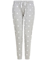 Heather Grey, White Stars