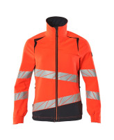 Hi-vis Rot/Schwarzblau