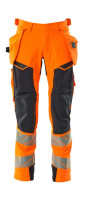 Hi-vis Orange/Schwarzblau