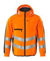 Hi-vis Orange/Schwarzblau