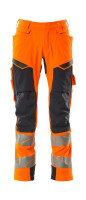 Hi-vis Orange/Schwarzblau