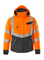 Hi-vis Orange/Schwarzblau