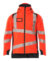 Hi-vis Rot/Schwarzblau