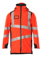 Hi-vis Rot/Schwarzblau