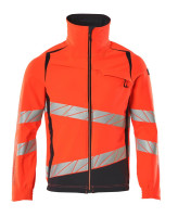 Hi-vis Rot/Schwarzblau