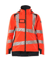 Hi-vis Rot/Schwarzblau